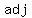 adj