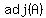 adj%28A%29