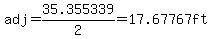 adj=35.355339%2F2=17.67767ft