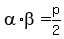 alpha%2Abeta+=+p%2F2