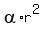 alpha%2Ar%5E2