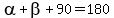 alpha%2Bbeta%2B90=180