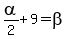 alpha%2F2%2B9=beta