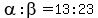alpha%3Abeta=13%3A23