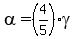 alpha=%284%2F5%29gamma