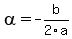 alpha=-b%2F2a