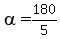alpha=180%2F5