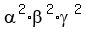 alpha%5E2%2Abeta%5E2%2Agamma%5E2