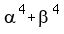 alpha%5E4%2Bbeta%5E4