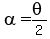 alpha+=+theta%2F2+