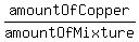amountOfCopper%2FamountOfMixture
