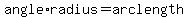 angle%2Aradius=arc+length