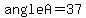 angleA+=+37