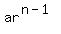 ar%5E%28n-1%29