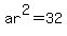 ar%5E2=32
