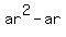 ar%5E2+-+ar