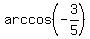 arccos%28-3%2F5%29