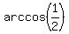 arccos%281%2F2%29