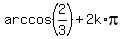 arccos%282%2F3%29+%2B+2k%2Api