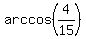 arccos%284%2F15%29