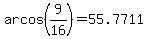 arcos%289%2F16%29=55.7711