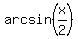 arcsin%28x%2F2%29