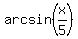 arcsin%28x%2F5%29