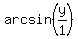 arcsin%28y%2F1%29
