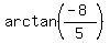 arctan%28%28-8%29%2F5%29