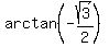 arctan%28-sqrt%283%29%2F2%29