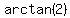 arctan%282%29