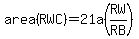 area%28RWC%29=21a%28RW%2FRB%29