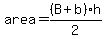 area=%28B%2Bb%29%2Ah%2F2