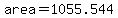 area=1055.544