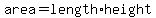 area=length%2Aheight