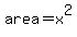 area=x%5E2