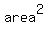 area%5E2
