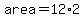 area+=+12%2A2