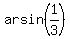 arsin%281%2F3%29
