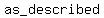 as_described