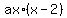 ax%2A%28x-2%29