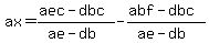 ax=%28aec-dbc%29%2F%28ae-db%29-%28abf-dbc%29%2F%28ae-db%29