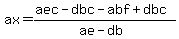 ax=%28aec-dbc-abf%2Bdbc%29%2F%28ae-db%29