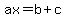 ax=+b%2B+c