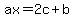 ax=2c%2Bb