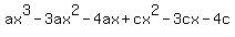ax%5E3-3ax%5E2-4ax%2Bcx%5E2-3cx-4c