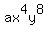 ax%5E4y%5E8