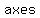 axes