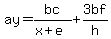 ay=bc%2F%28x%2Be%29%2B3bf%2Fh