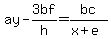 ay-3bf%2Fh=bc%2F%28x%2Be%29